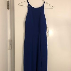 Beautiful blue evening/prom dress. Size 3/4